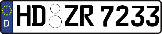 HD-ZR7233
