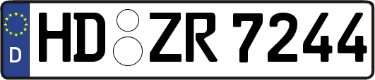 HD-ZR7244