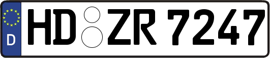 HD-ZR7247