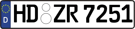 HD-ZR7251