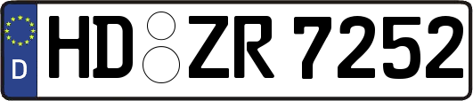 HD-ZR7252