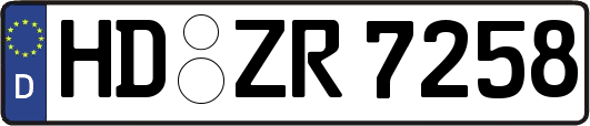 HD-ZR7258