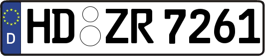 HD-ZR7261