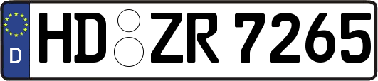 HD-ZR7265