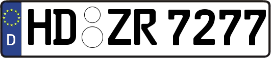 HD-ZR7277