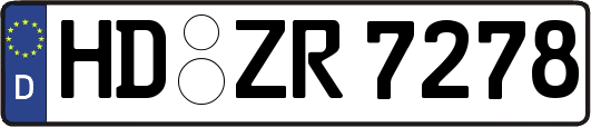 HD-ZR7278