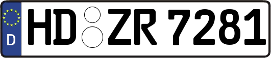 HD-ZR7281