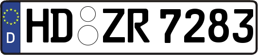 HD-ZR7283