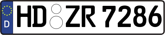 HD-ZR7286
