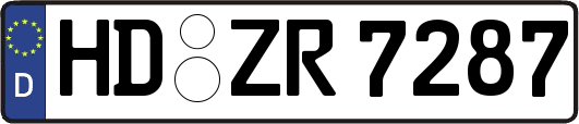 HD-ZR7287