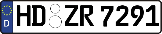 HD-ZR7291