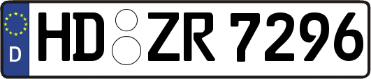 HD-ZR7296