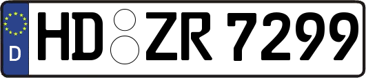 HD-ZR7299