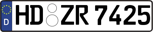 HD-ZR7425