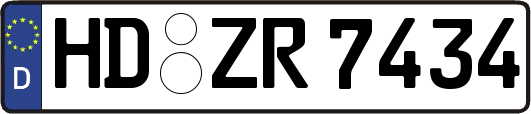 HD-ZR7434