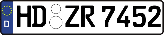 HD-ZR7452
