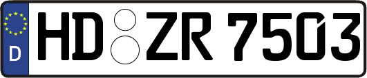 HD-ZR7503