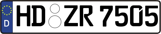 HD-ZR7505