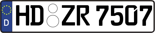 HD-ZR7507