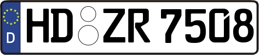 HD-ZR7508