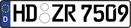 HD-ZR7509