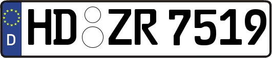 HD-ZR7519