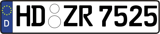 HD-ZR7525