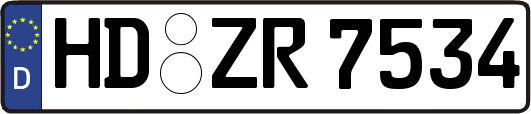 HD-ZR7534