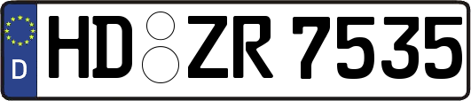 HD-ZR7535