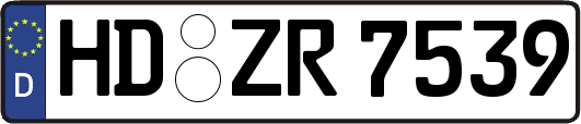 HD-ZR7539