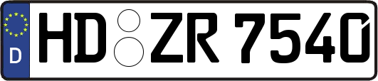 HD-ZR7540
