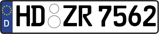 HD-ZR7562