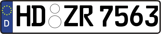 HD-ZR7563
