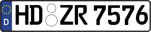 HD-ZR7576