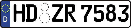 HD-ZR7583