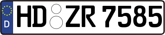 HD-ZR7585