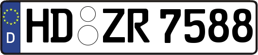 HD-ZR7588