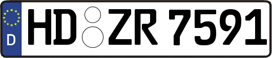 HD-ZR7591