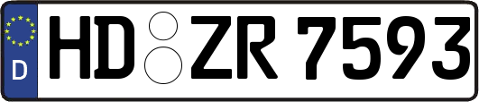 HD-ZR7593