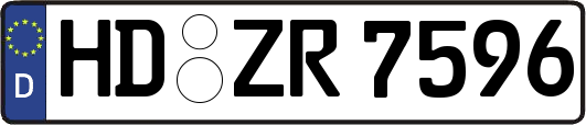 HD-ZR7596
