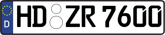 HD-ZR7600