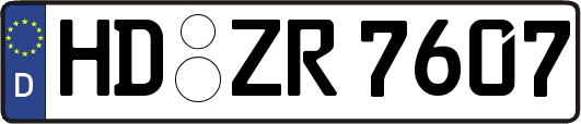 HD-ZR7607