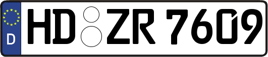 HD-ZR7609