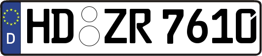 HD-ZR7610