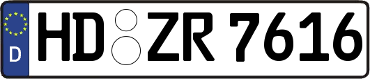 HD-ZR7616