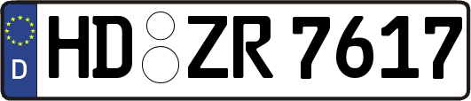 HD-ZR7617