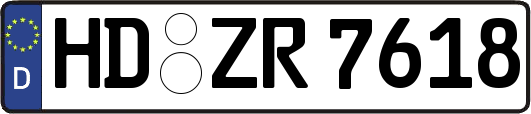 HD-ZR7618