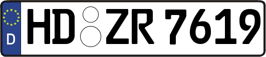 HD-ZR7619
