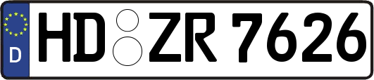 HD-ZR7626
