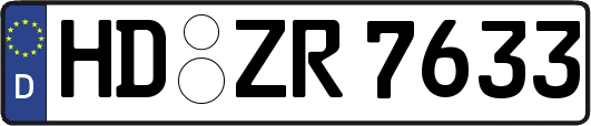 HD-ZR7633
